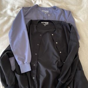 Greys Anatomy Signature Scrub Jacket-Set of TWO